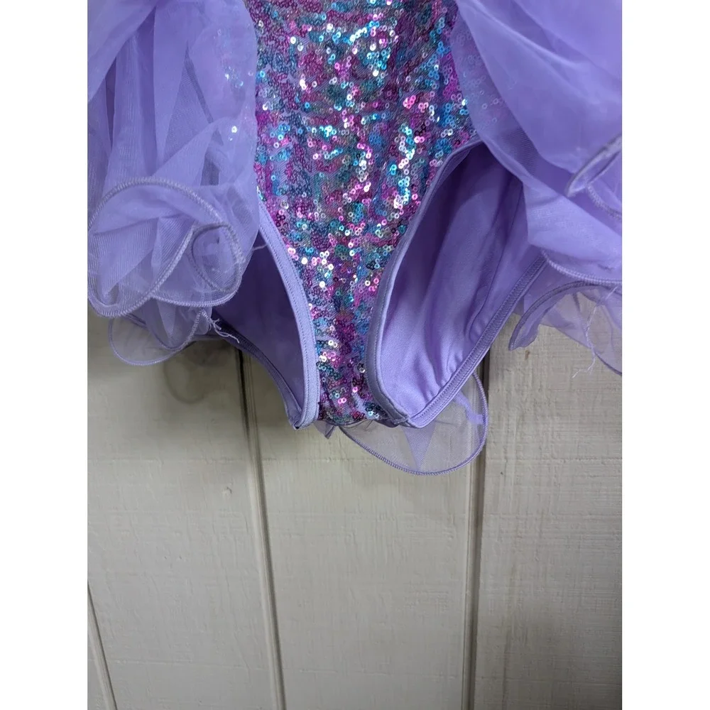 Weissman ShowtimeGirls Good Luck 11612 Purple Sequin Tutu